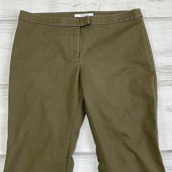 Derek Lam 10 Crosby Jeans Women's 4 Green Denim Bootcut - Picture 5 of 12